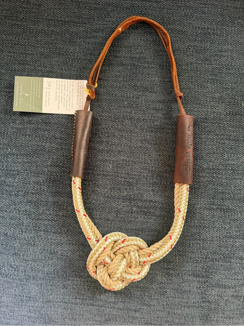 Wildwood Oyster Co. Nautical statement necklace